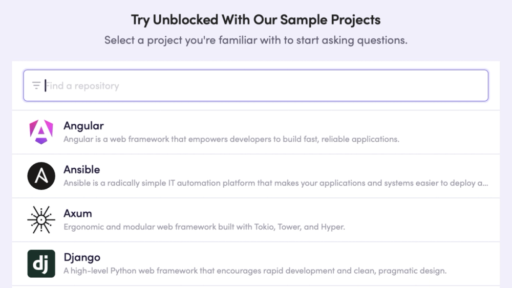 get started with our open source sample projects