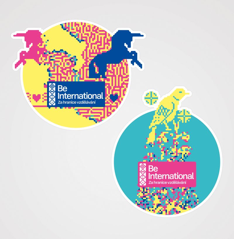 BeInternational stickers