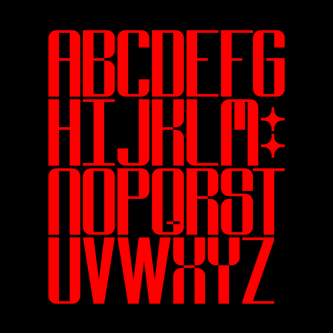 Roman Šulák alphabet