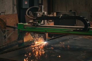 Plasma cutting