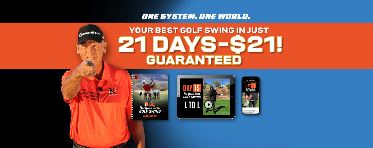 21 Days — To Your Best Golf Swing