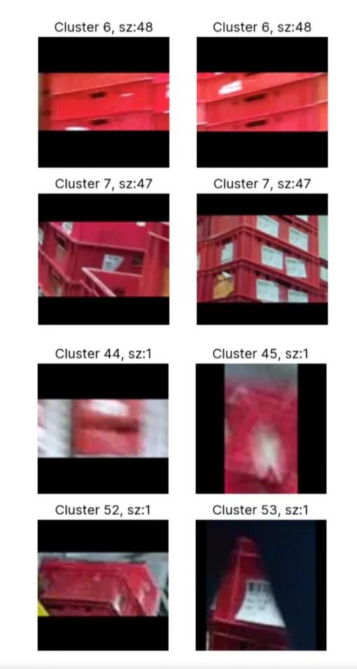 Common cases (Left) and rare edge cases (Right) of the small load carrier class in the LOCO dataset