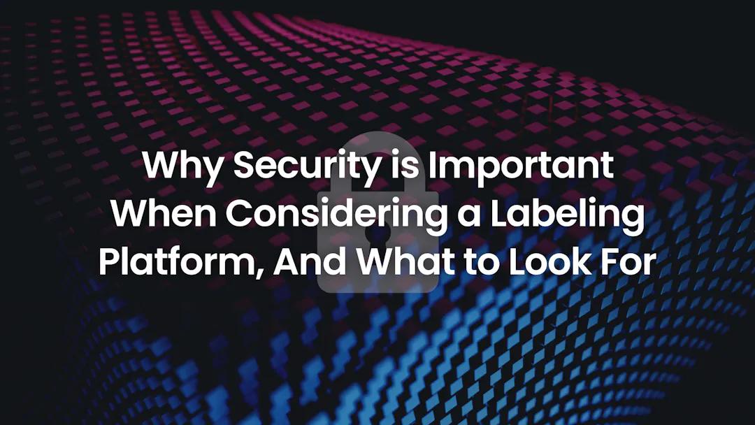 why-security-is-important-when-considering-a-labeling-platform-and-what-to-look-for