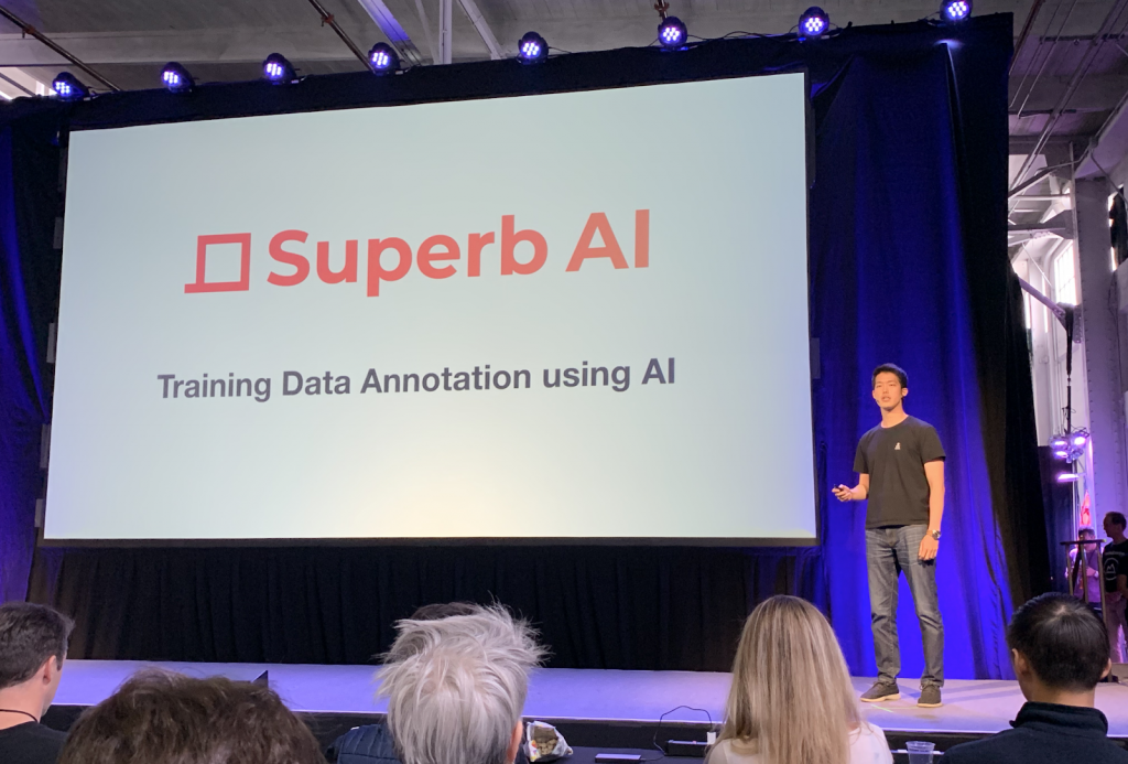 Hyun at the YC Demoday