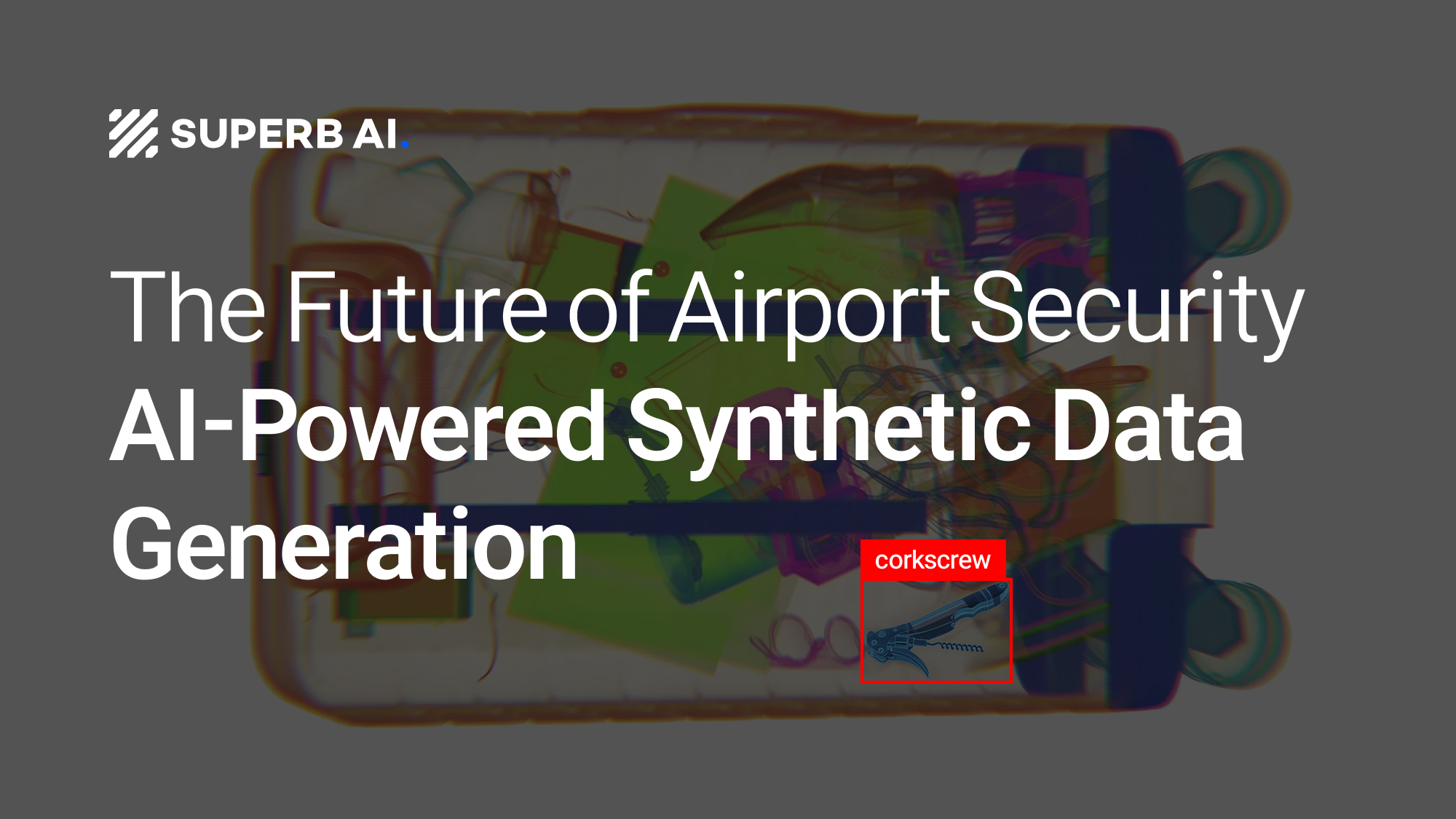 The Future of Airport Security—Synthetic Data for a World Where AI Learns on Its Own