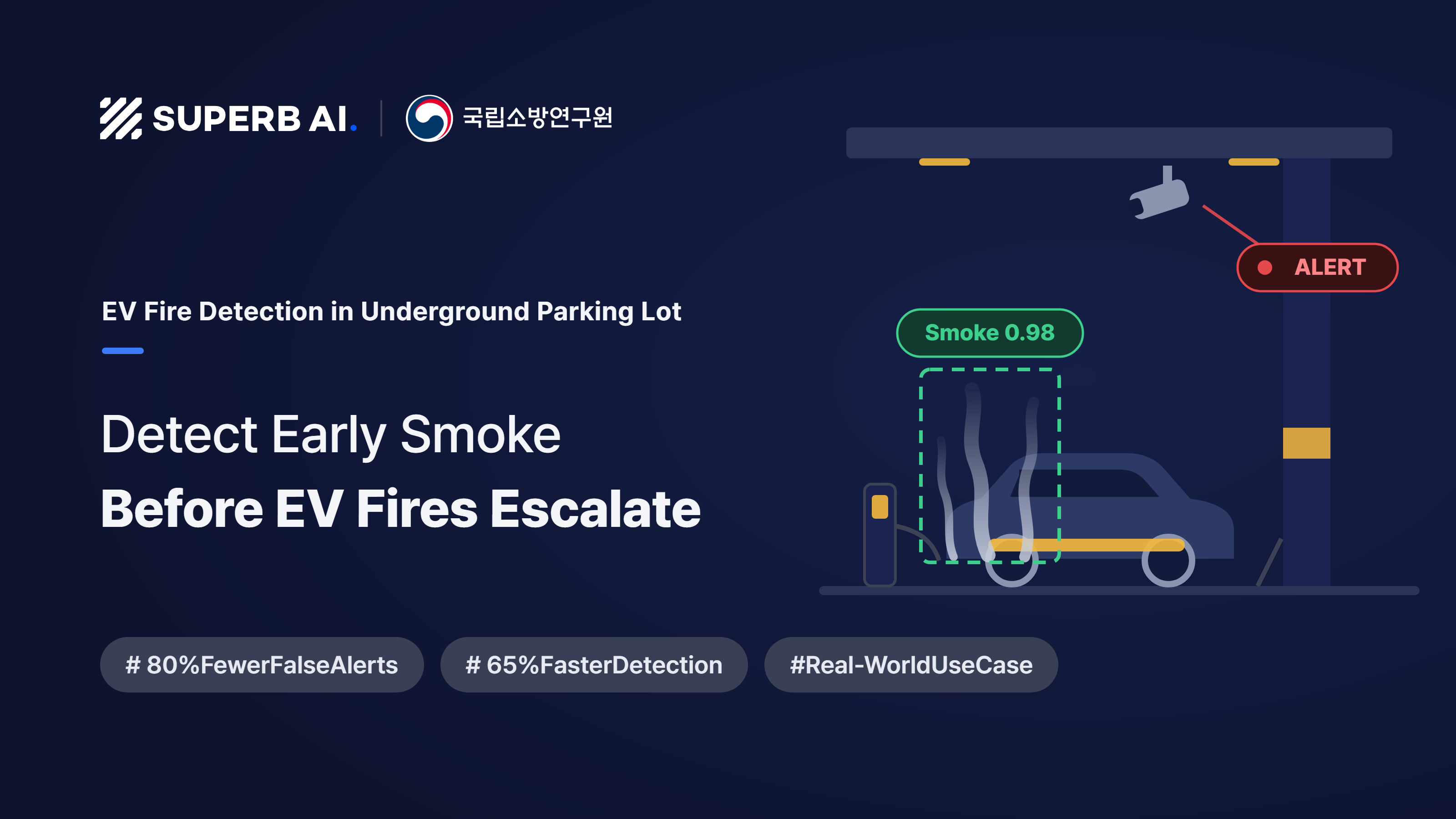 How the National Fire Research Institute Built an AI Monitoring System for Early EV Fire Detection in Underground Parking Facilities