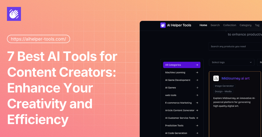 7 Best AI Tools for Content Creators