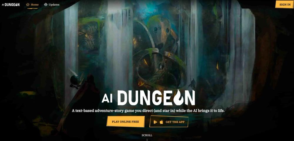 image of AI Dungeon