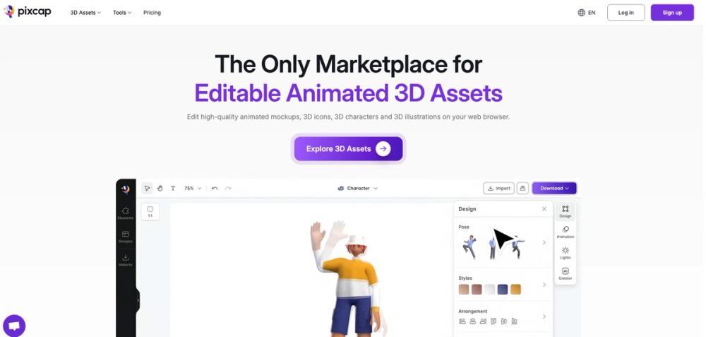 image of  Pixcap - 3D Design for Everyone