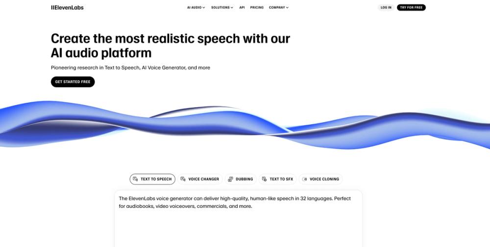 image of ElevenLabs ai tools