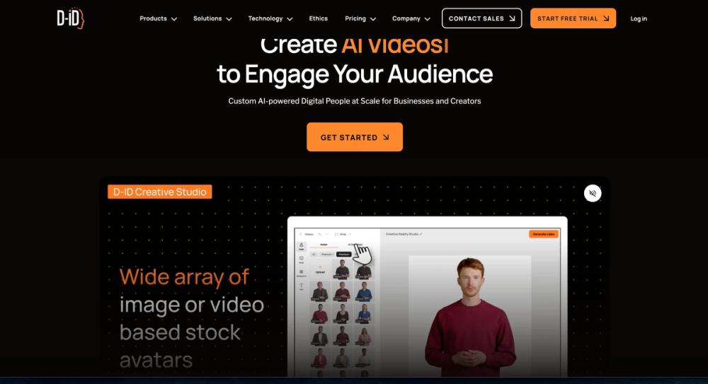 image of D-ID ai Tools