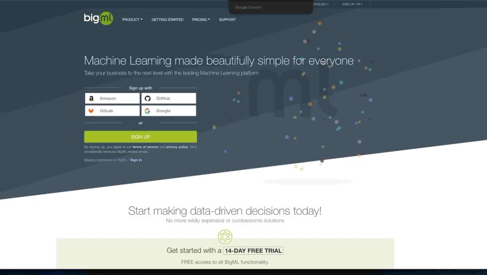 image of BigML