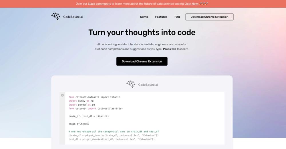 image of Codesquire AI Tools