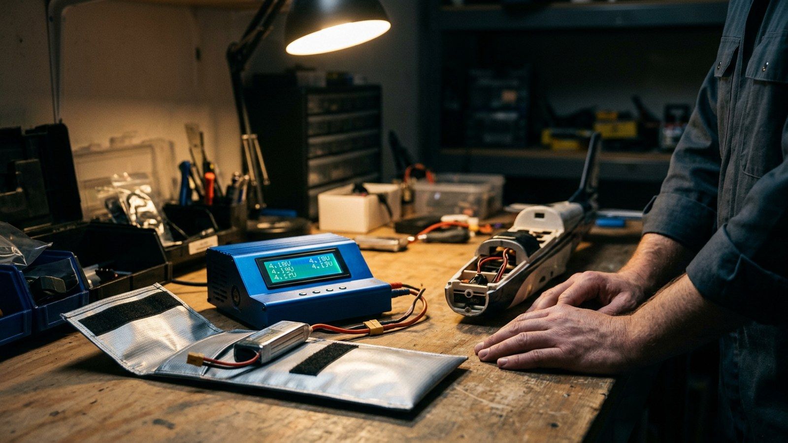 Qual Bateria LiPo Usar no Aeromodelo: Células, mAh e Taxa C