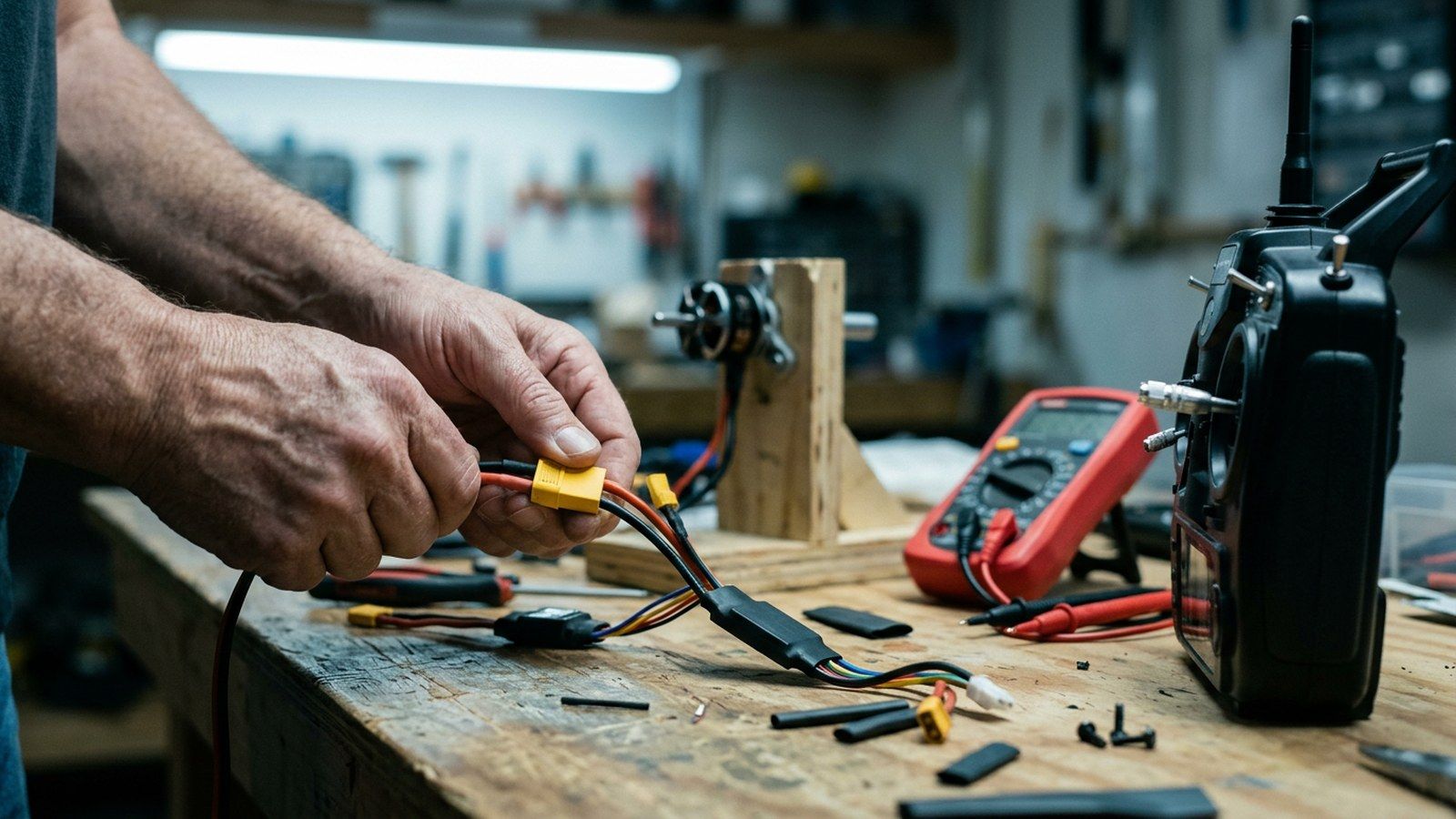 Como Ligar e Calibrar o ESC no Motor Brushless