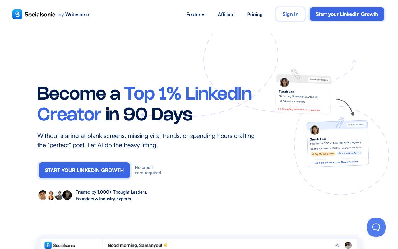 Socialsonic screenshot