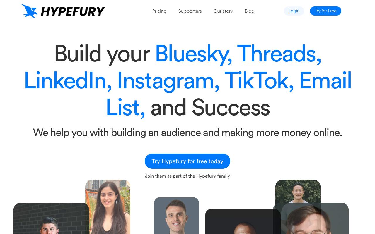 Hypefury screenshot