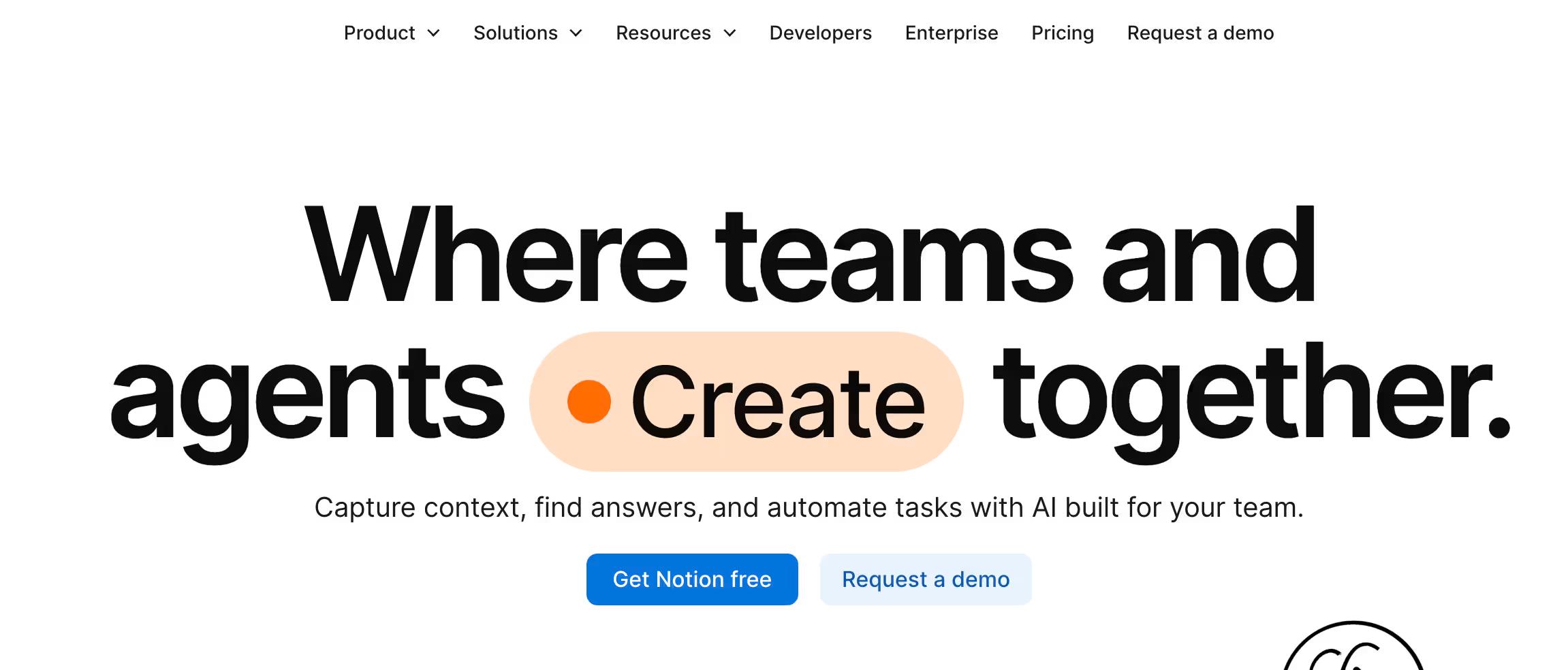 notion homepage