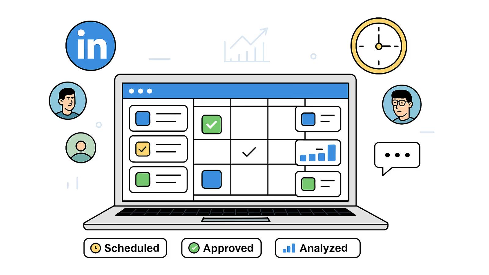 Top 10 LinkedIn Schedulers in 2025