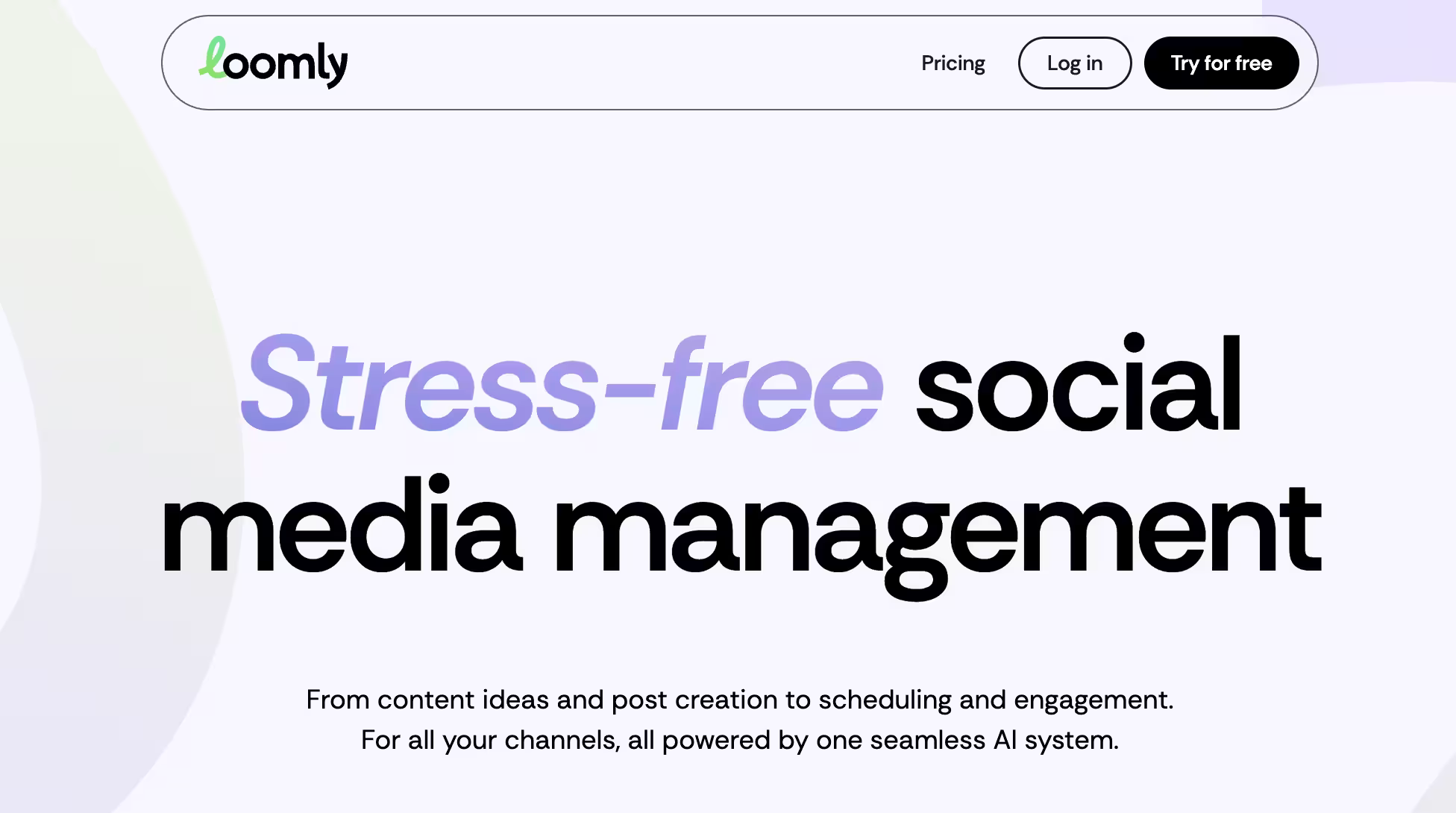loomly homepage