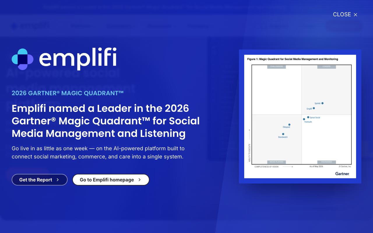 Emplifi screenshot