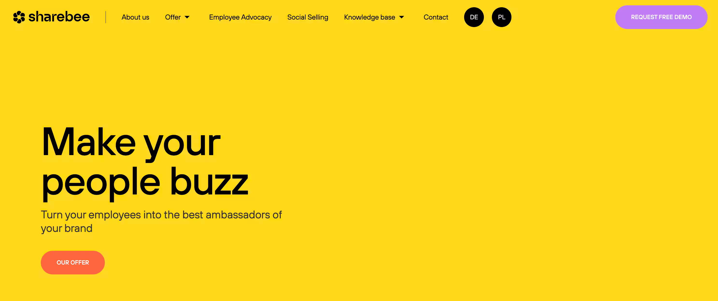 sharebee home page