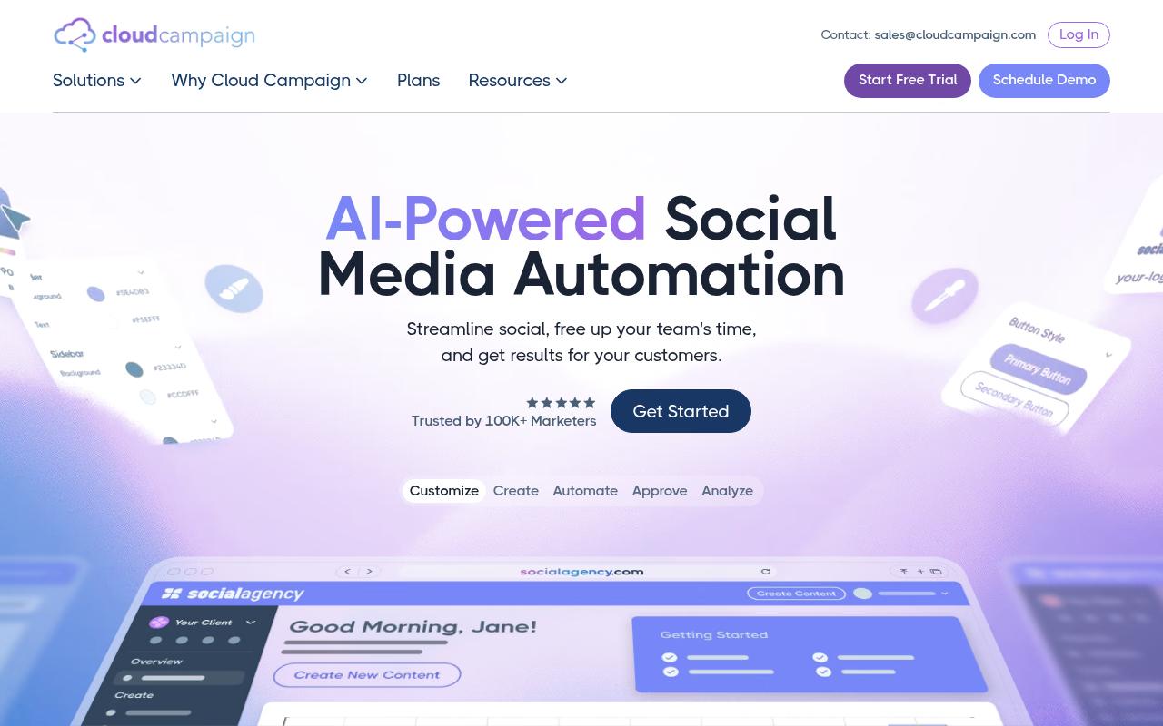 Cloud Campaign screenshot