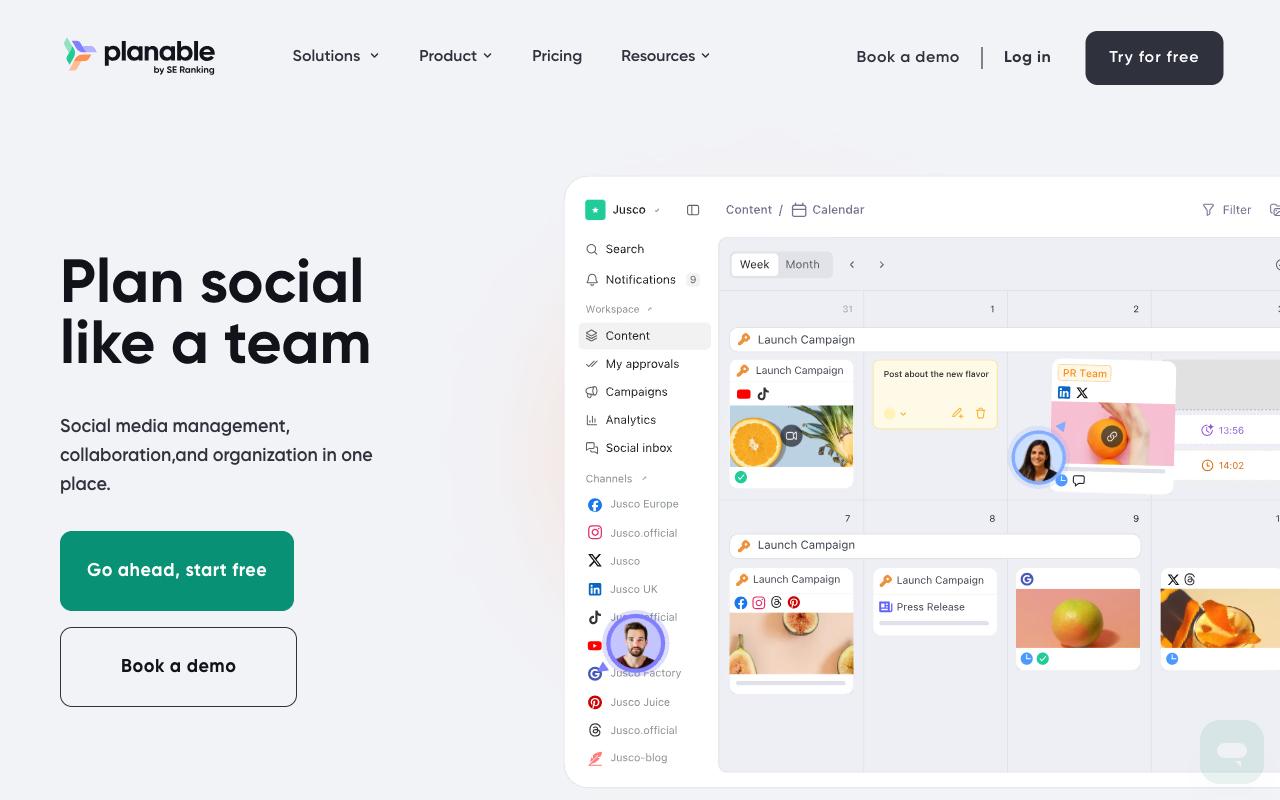 Planable screenshot