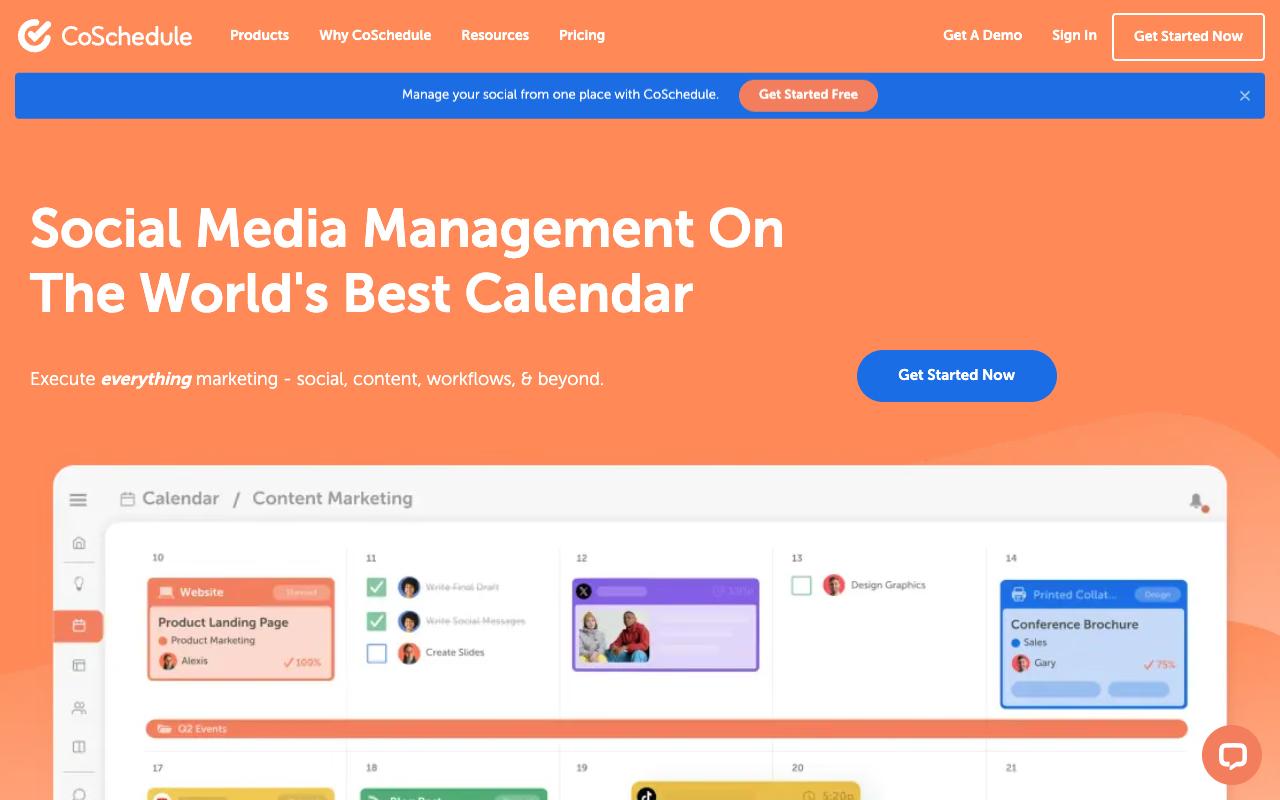 CoSchedule screenshot