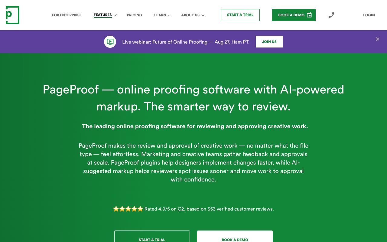 PageProof screenshot