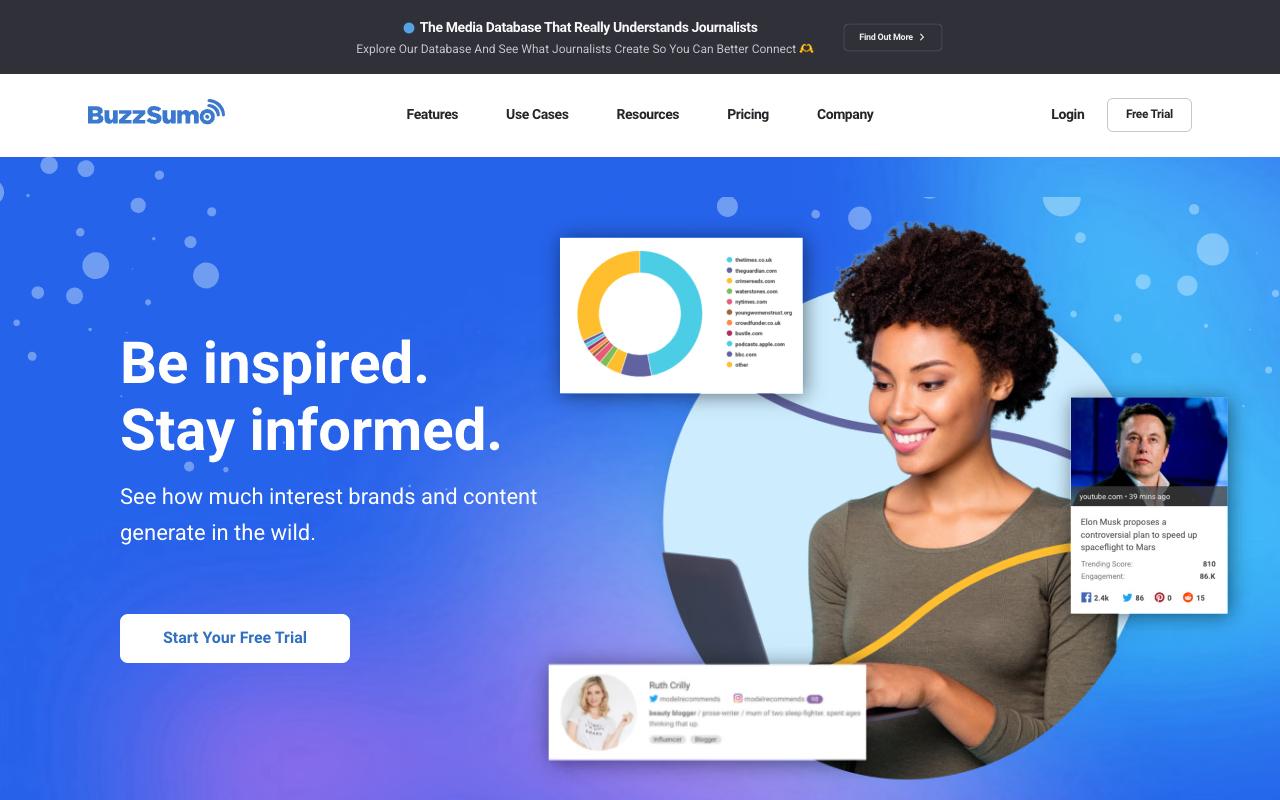 BuzzSumo screenshot