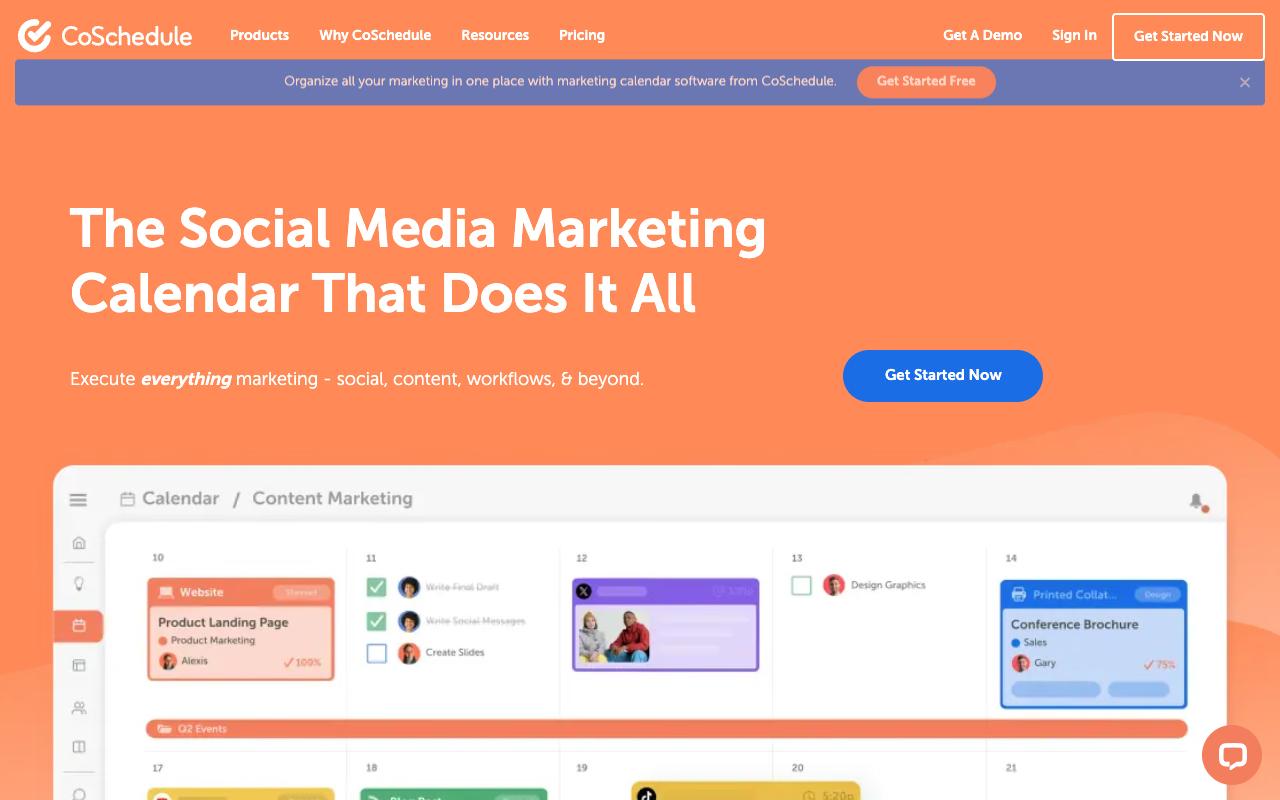 CoSchedule screenshot