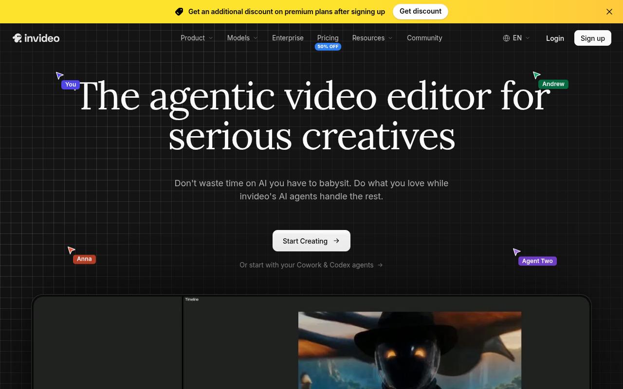 InVideo AI screenshot