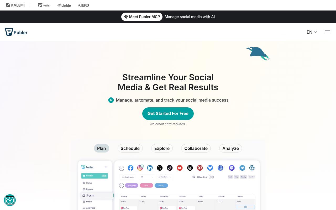 Publer screenshot