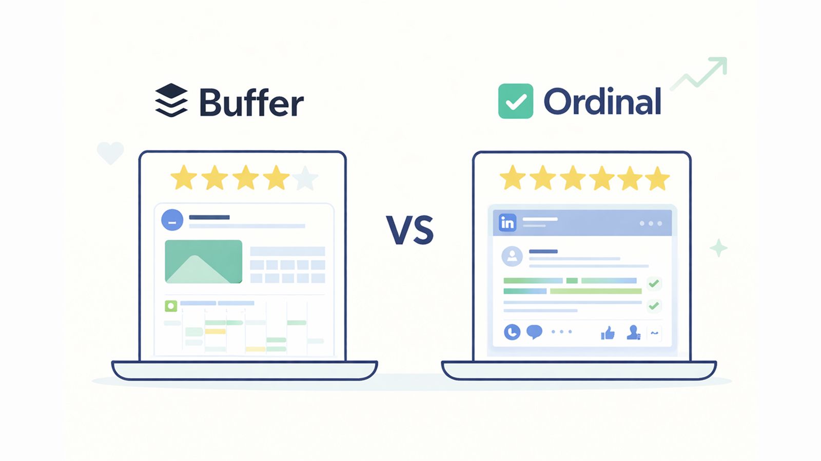 Buffer vs Ordinal: Which Social Media Tool is Better? (January 2026)