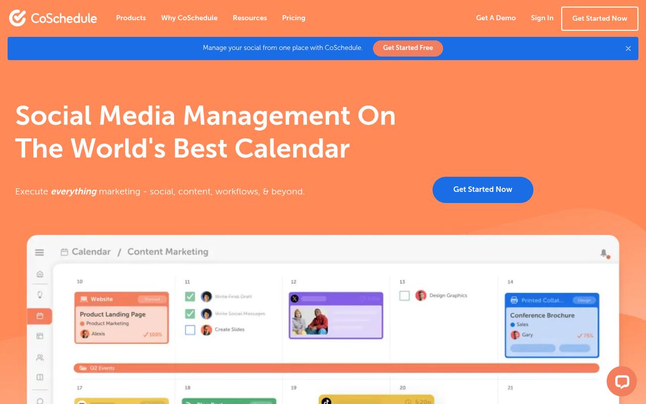 CoSchedule screenshot