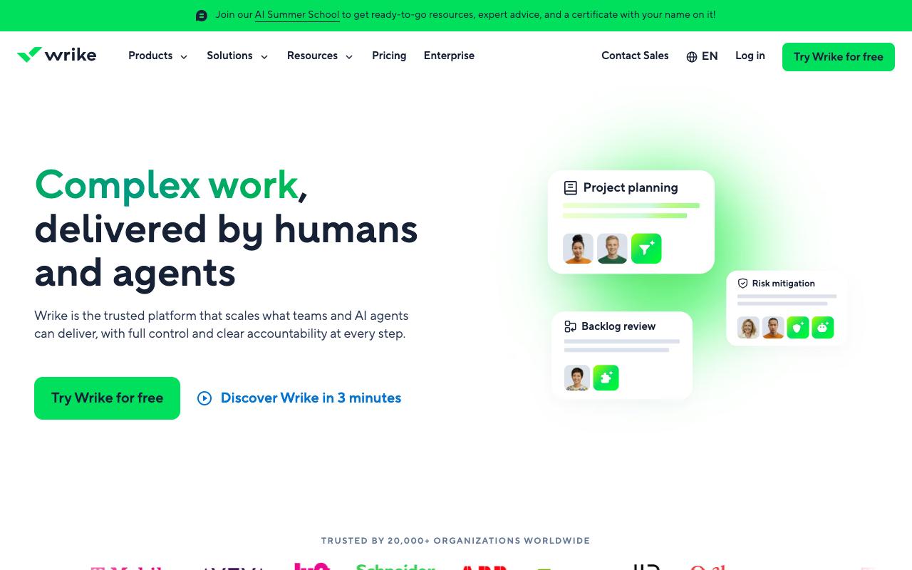 Wrike screenshot