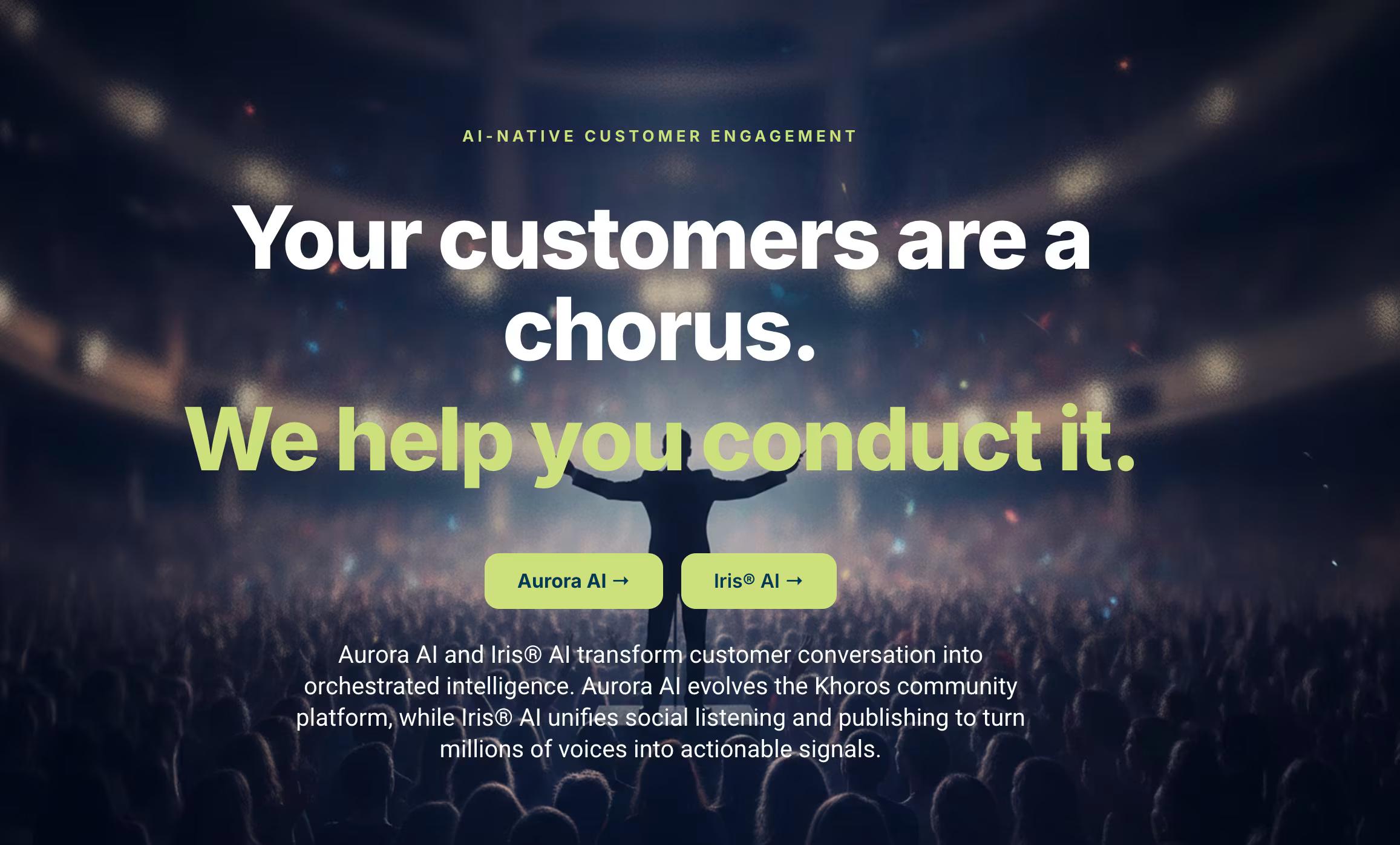 khoros homepage