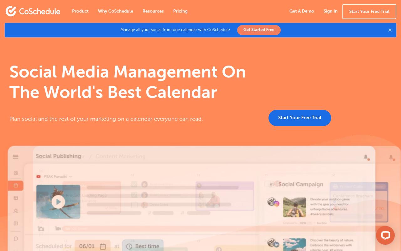 CoSchedule screenshot
