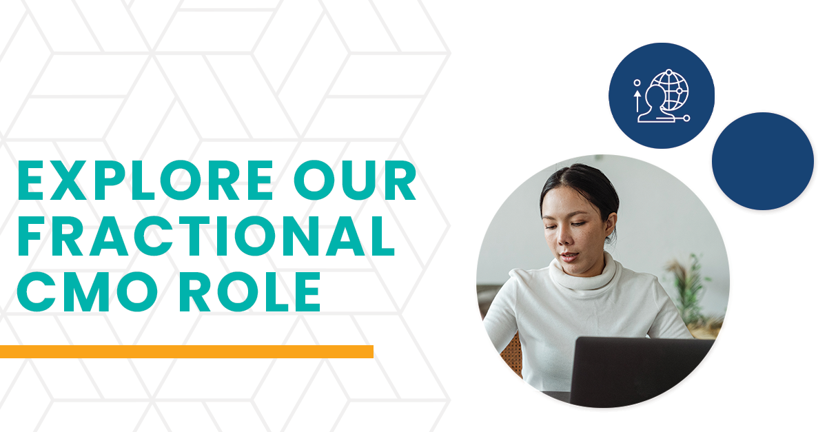  Small business CEO collaborating with a fractional CMO on marketing strategy