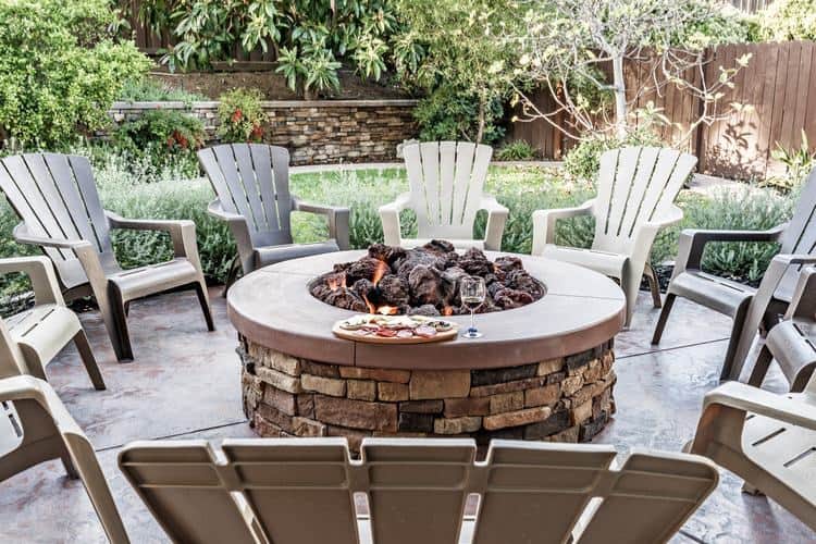 best outdoor fire tables