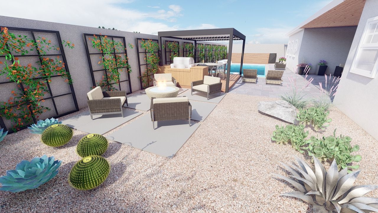 gravel designs for garden, how much stone depends on cubic yards in your design