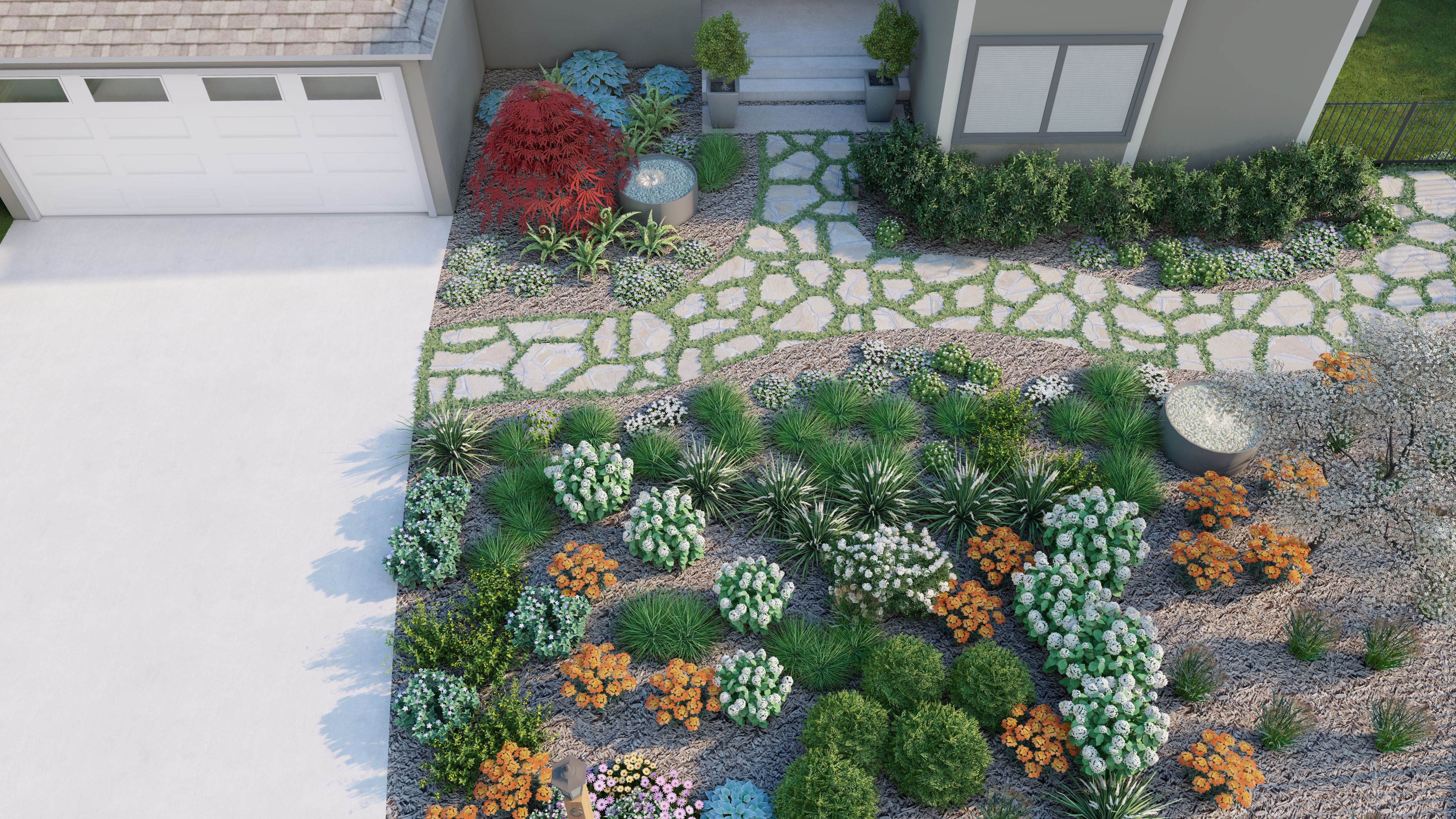 do it yourself landscaping update a walkway in your front yard