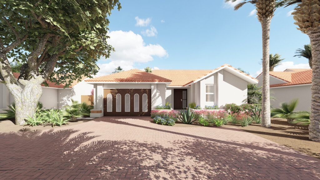 Front yard tropical landcaping ideas