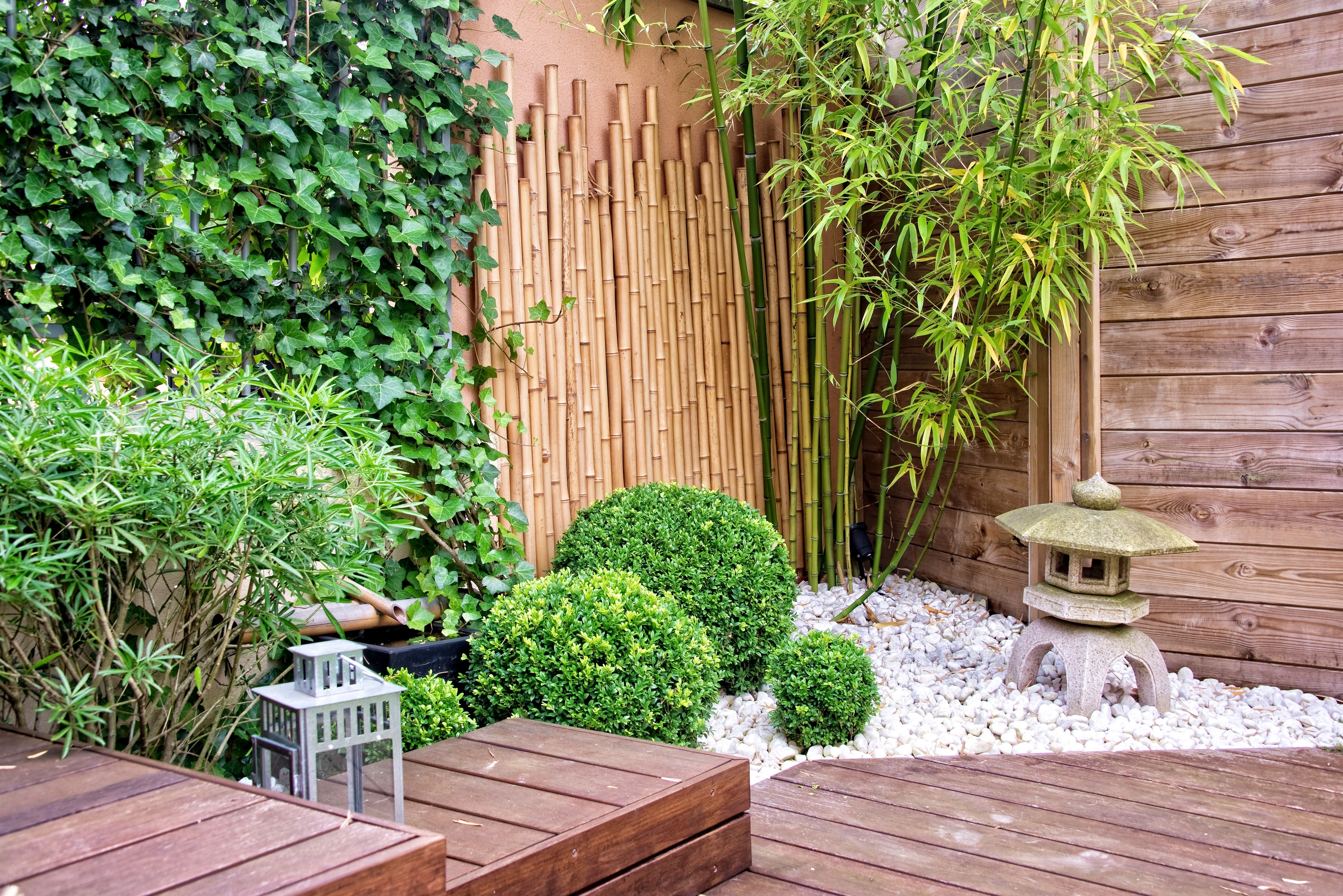 small corner ideas on a budget with natural elements for a zen inspired garden