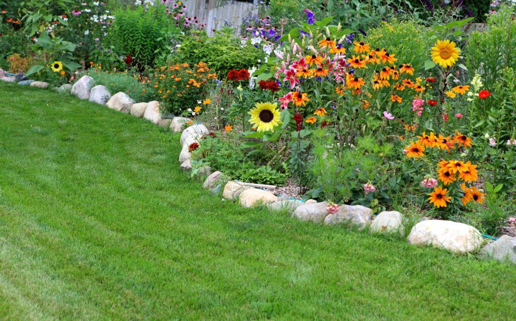 flower beds ideas, plant a pollinator garden 