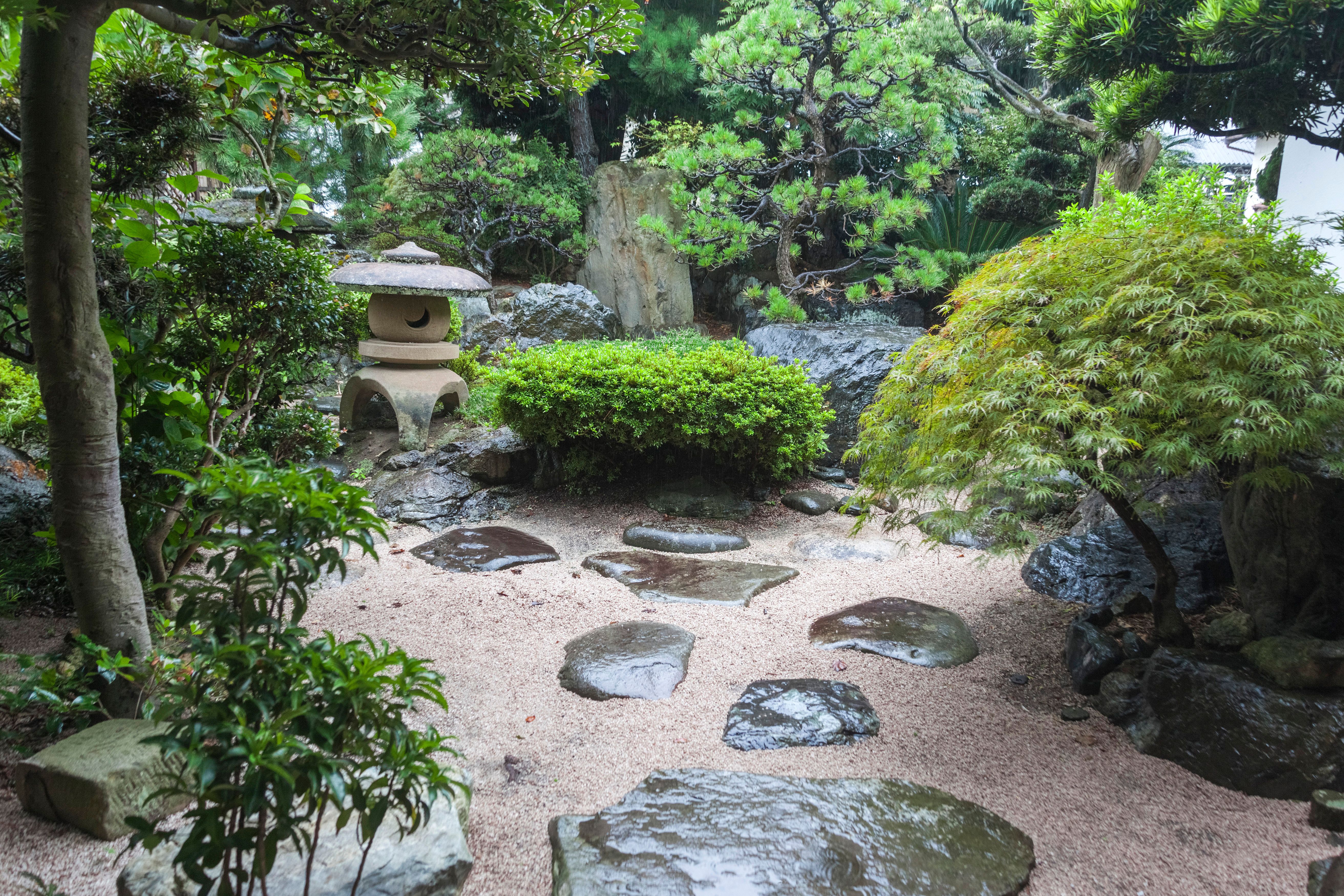 zen landscaping ideas, outdoor zen garden ideas