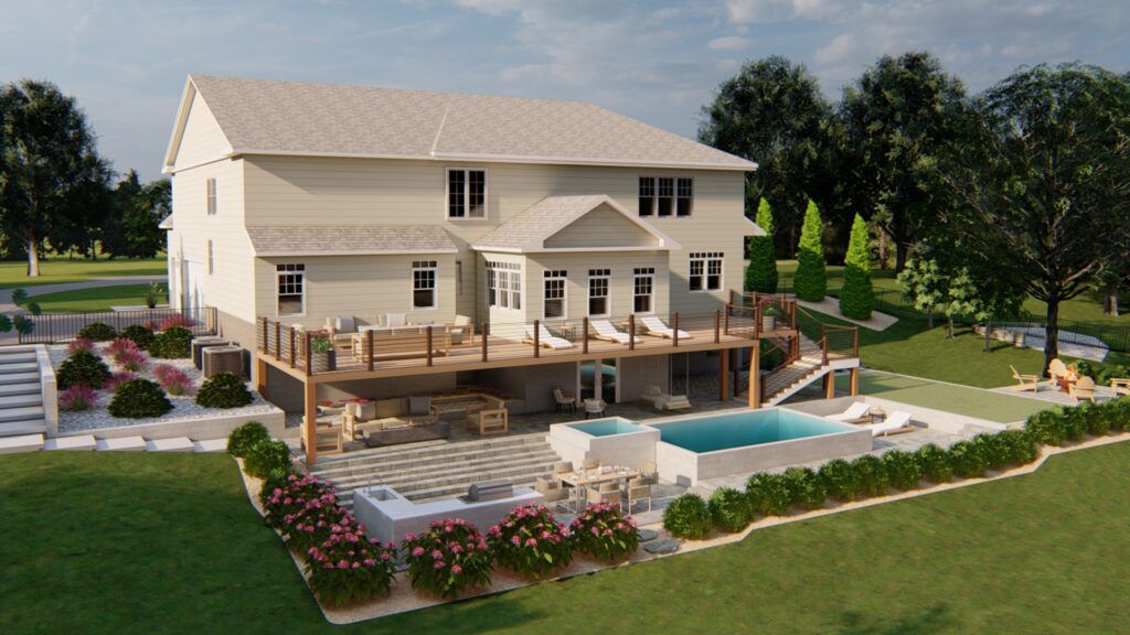 elevated deck