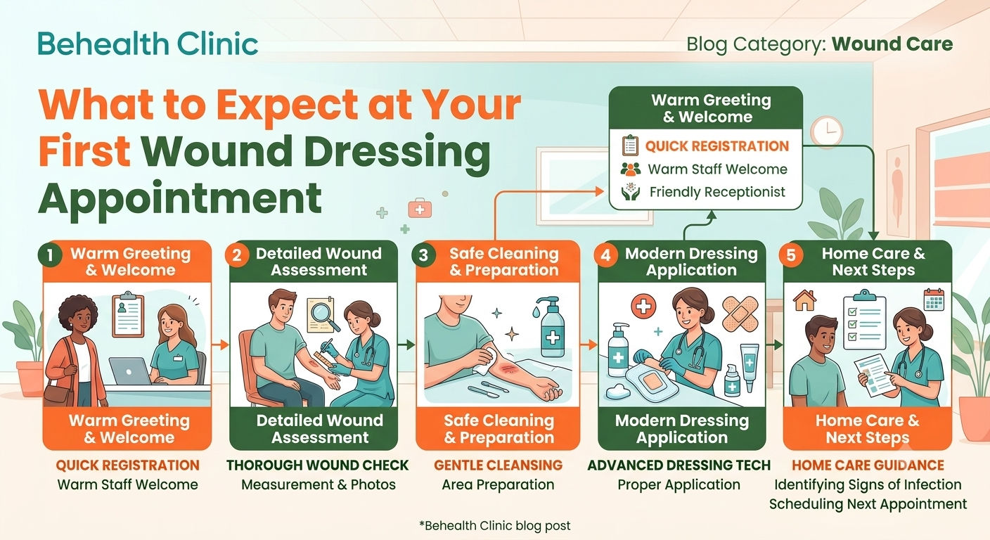 What to Expect at Your First Wound Dressing Appointment