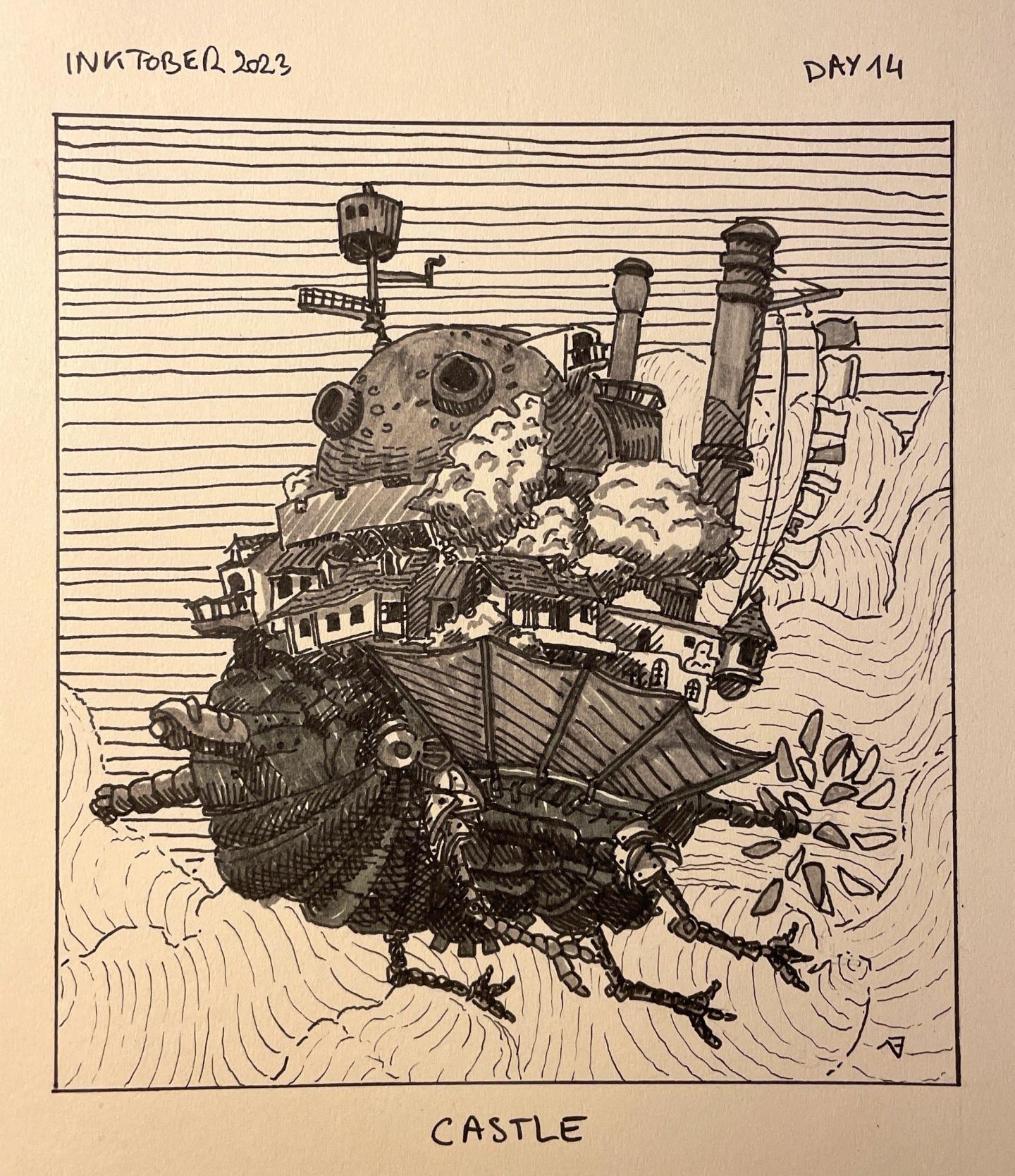 Inktober 2023, day 14